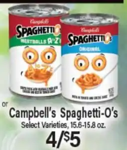 Angelo Caputo's Fresh Market Campbell's Spaghetti-O's offer