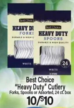 Angelo Caputo's Fresh Market Best Choice Heavy Duty Cutlery offer