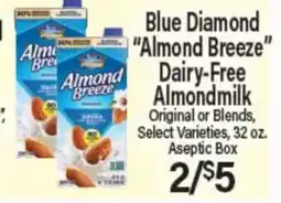 Angelo Caputo's Fresh Market Blue Diamond Almond Breeze Dairy-Free Almondmilk offer