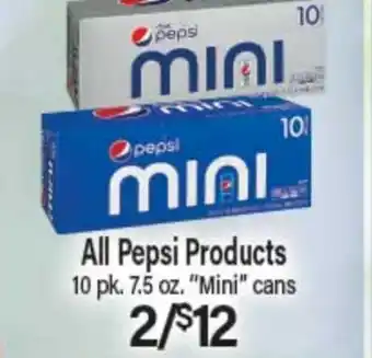 Angelo Caputo's Fresh Market All pepsi products offer