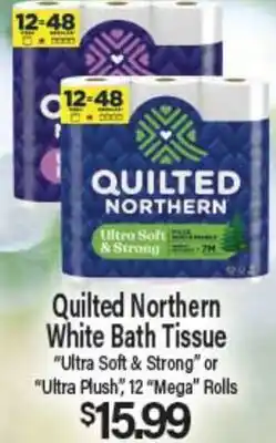 Angelo Caputo's Fresh Market Quilted Northern White Bath Tissue offer
