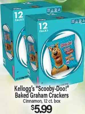 Angelo Caputo's Fresh Market Kellogg's Scooby-Doo! Baked Graham Crackers offer