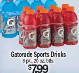 Angelo Caputo's Fresh Market Gatorade Sports Drinks offer