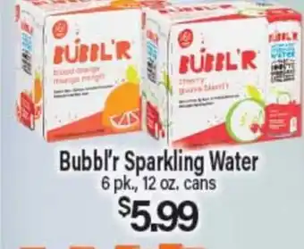 Angelo Caputo's Fresh Market Bubbl'r Sparkling Water offer