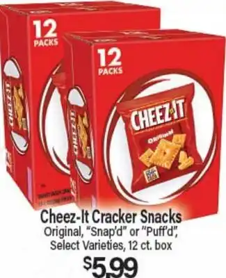 Angelo Caputo's Fresh Market Cheez-It Cracker Snacks offer