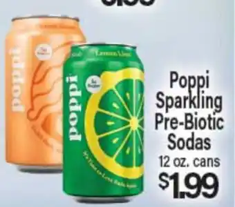 Angelo Caputo's Fresh Market Poppi Sparkling Pre-Biotic Sodas offer