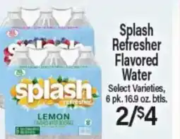 Angelo Caputo's Fresh Market Splash Refresher Flavored Water offer