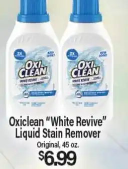 Angelo Caputo's Fresh Market Oxiclean White Revive Liquid Stain Remover offer