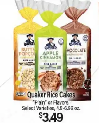 Angelo Caputo's Fresh Market Quaker Rice Cakes offer
