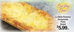 Angelo Caputo's Fresh Market La Bella Romana Homemade Pizza Bread offer
