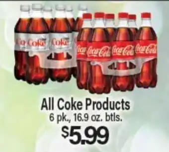 Angelo Caputo's Fresh Market All Coke Products offer