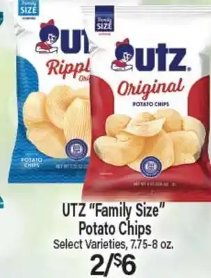 Angelo Caputo's Fresh Market UTZ Family Size Potato Chips offer