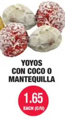 Carnicerias Jimenez YOYOS CON COCO O MANTEQUILLA offer