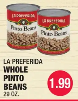 Carnicerias Jimenez LA PREFERIDA WHOLE PINTO BEANS offer
