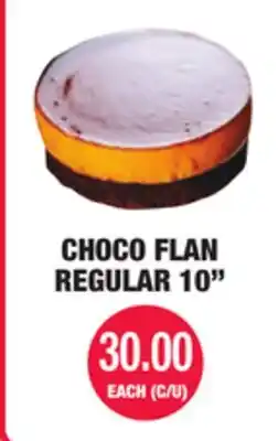 Carnicerias Jimenez CHOCO FLAN REGULAR 10 offer
