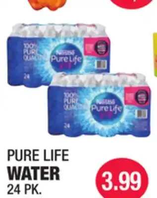 Carnicerias Jimenez PURE LIFE WATER offer