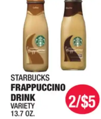 Carnicerias Jimenez STARBUCKS FRAPPUCCINO DRINK offer