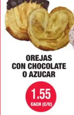 Carnicerias Jimenez OREJAS CON CHOCOLATE O AZUCAR offer
