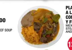 Carnicerias Jimenez MEXICAN STEAK AND BEAN PLATANO offer
