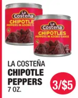 Carnicerias Jimenez LA COSTEÑA CHIPOTLE PEPPERS offer