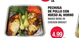 Carnicerias Jimenez PECHUGA DE POLLO CON HUESO AL HORNO offer