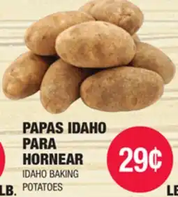 Carnicerias Jimenez PAPAS IDAHO PARA HORNEAR offer