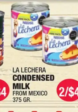 Carnicerias Jimenez LA LECHERA CONDENSED MILK FROM MEXICO offer