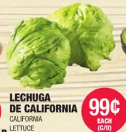 Carnicerias Jimenez LECHUGA DE CALIFORNIA offer