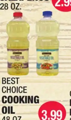 Carnicerias Jimenez BEST CHOICE COOKING OIL offer