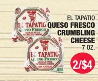 Carnicerias Jimenez EL TAPATIO QUESO FRESCO CRUMBLING CHEESE offer