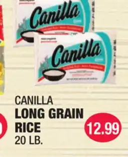 Carnicerias Jimenez CANILLA LONG GRAIN RICE offer