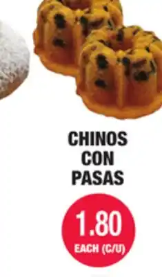 Carnicerias Jimenez CHINOS CON PASAS offer