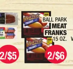 Carnicerias Jimenez BALL PARK MEAT FRANKS offer