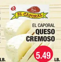 Carnicerias Jimenez EL CAPORAL QUESO CREMOSO offer