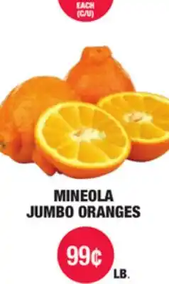 Carnicerias Jimenez MINEOLA JUMBO ORANGES offer