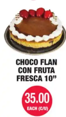 Carnicerias Jimenez CHOCO FLAN CON FRUTA FRESCA 10 offer