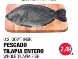 Carnicerias Jimenez PESCADO TILAPIA ENTERO offer