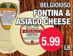 Carnicerias Jimenez BELGIOIOSO FONTINA & ASIAGO CHEESE offer
