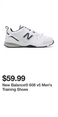 Kohl's New Balance 608 v5 Men's Training Shoes offer