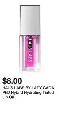 Kohl's HAUS LABS BY LADY GAGA PhD Hybrid Hydrating Tinted Lip Oil offer
