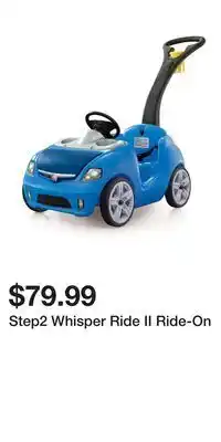 Kohl's Step2 Whisper Ride II Ride-On offer