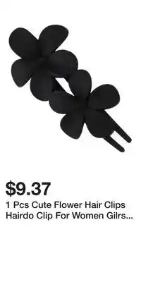 Kohl's 1 Pcs Cute Flower Hair Clips Hairdo Clip For Women Gilrs 4.13x2.09x1.46 offer