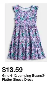 Kohl's Girls 4-12 Jumping Beans Flutter Sleeve Dress offer