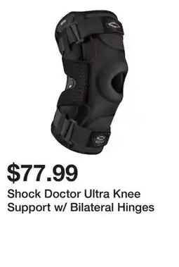 Dick's Sporting Goods Shock Doctor Ultra Knee Support w/ Bilateral Hinges offer