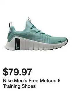 Dick's Sporting Goods Nike Men's Free Metcon 6 Training Shoes offer