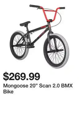 Dick's Sporting Goods Mongoose 20 Scan 2.0 BMX Bike offer