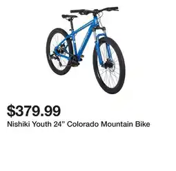 Dick's Sporting Goods Nishiki Youth 24 Colorado Mountain Bike offer
