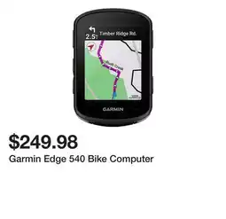 Dick's Sporting Goods Garmin Edge 540 Bike Computer offer