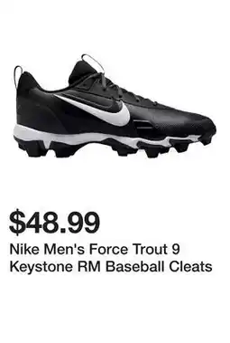 Dick's Sporting Goods Nike Men's Force Trout 9 Keystone RM Baseball Cleats offer