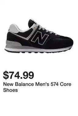 Dick's Sporting Goods New Balance Men's 574 Core Shoes offer